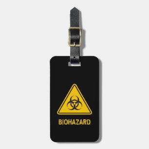 Biohazard Icon Gepäckanhänger