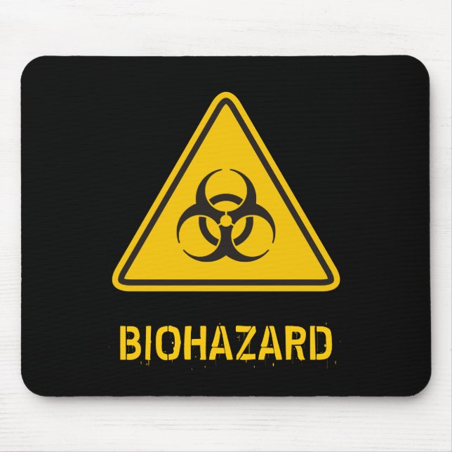 Biohazard Icon Mousepad (Vorne)