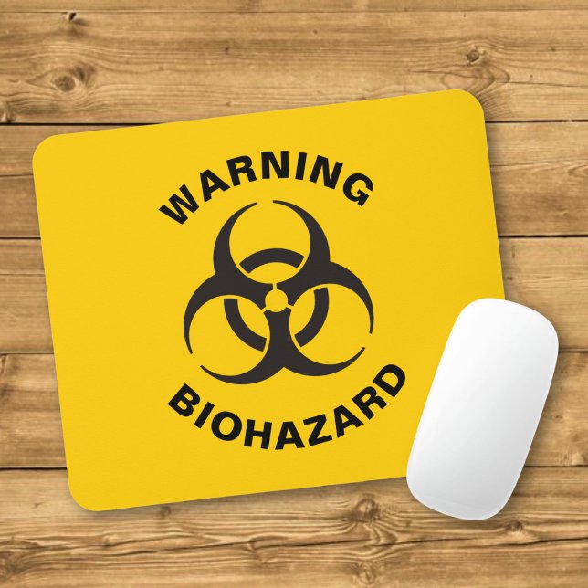 Biohazard Icon Mousepad (Von Creator hochgeladen)