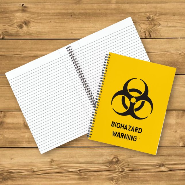 Biohazard Icon Notizbuch (Von Creator hochgeladen)
