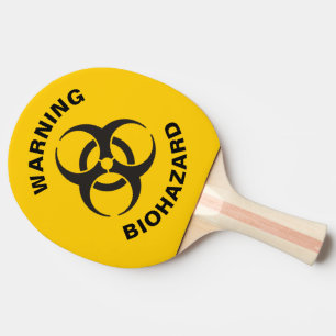 Biohazard Icon Tischtennis Schläger