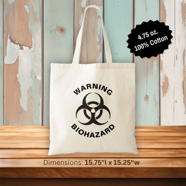 Biohazard Icon Tragetasche (Von Creator hochgeladen)