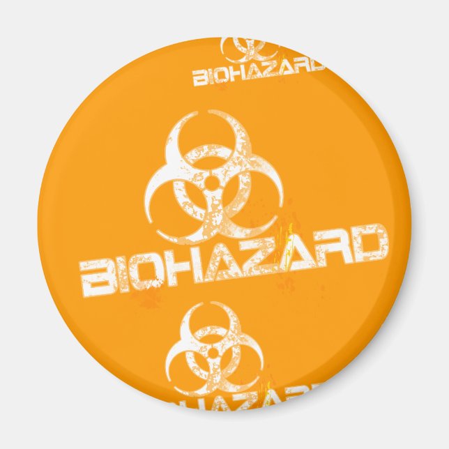 BIOHAZARD MAGNET (Vorne)