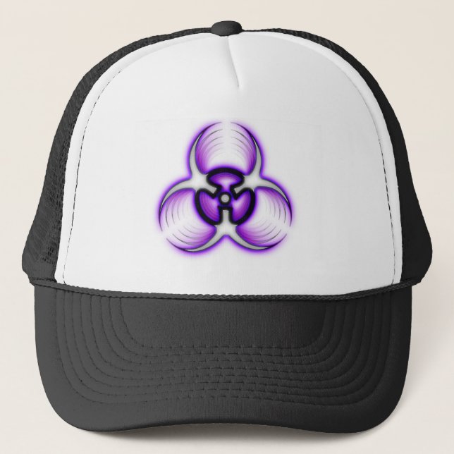 Biohazard Theme Hat Truckerkappe (Vorderseite)