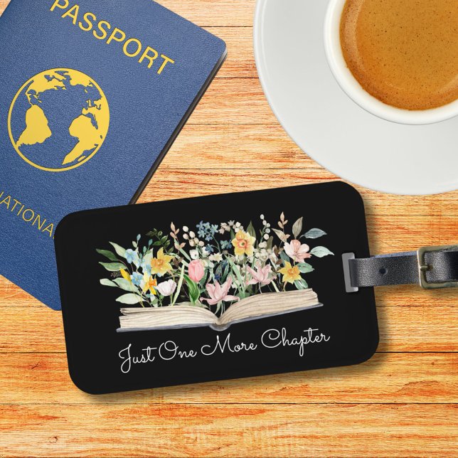 Biokorrektur für Wasserfarben Blume Gepäckanhänger (In situ)