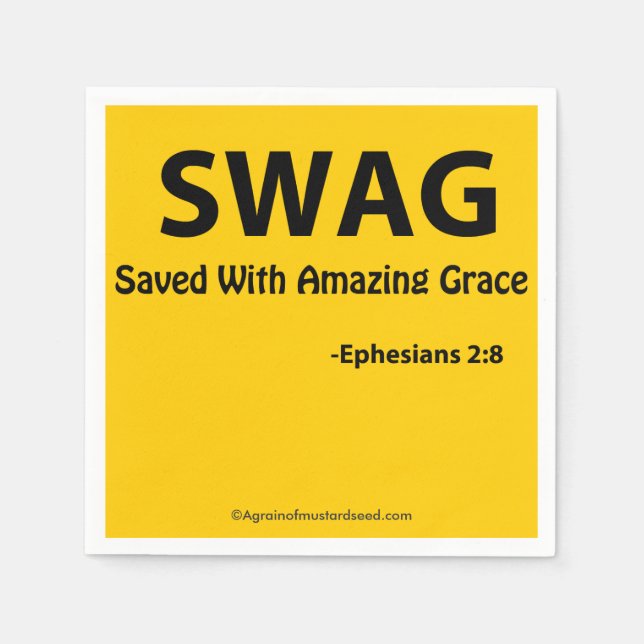 Biokotierungen Serviette (Vorderseite)