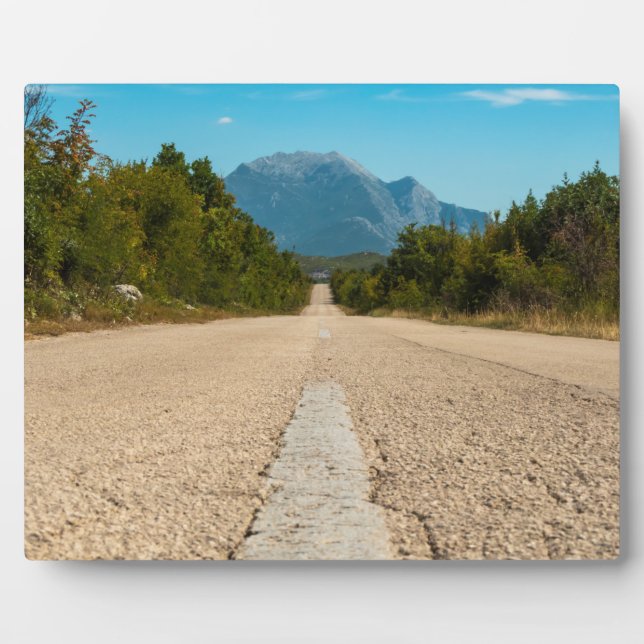 Biokovo-Berge - Kroatien Fotoplatte (Vorderseite)