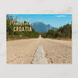 Biokovo-Berge - Kroatien Postkarte