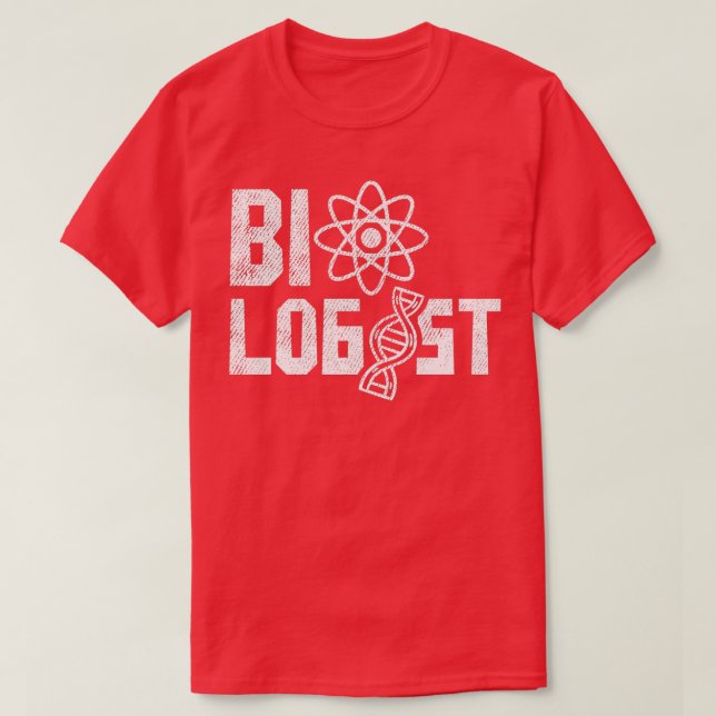 Biologe 4 2 T-Shirt (Design vorne)