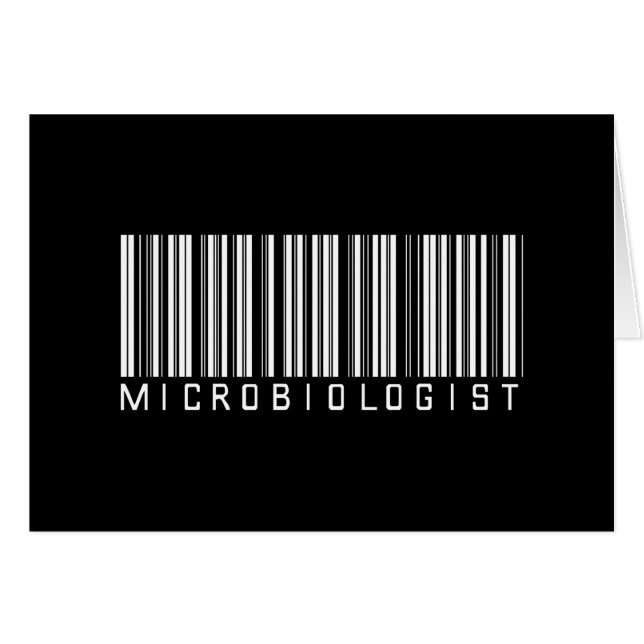 Biologe-Bar-Code (Vorderseite (Horizontal))