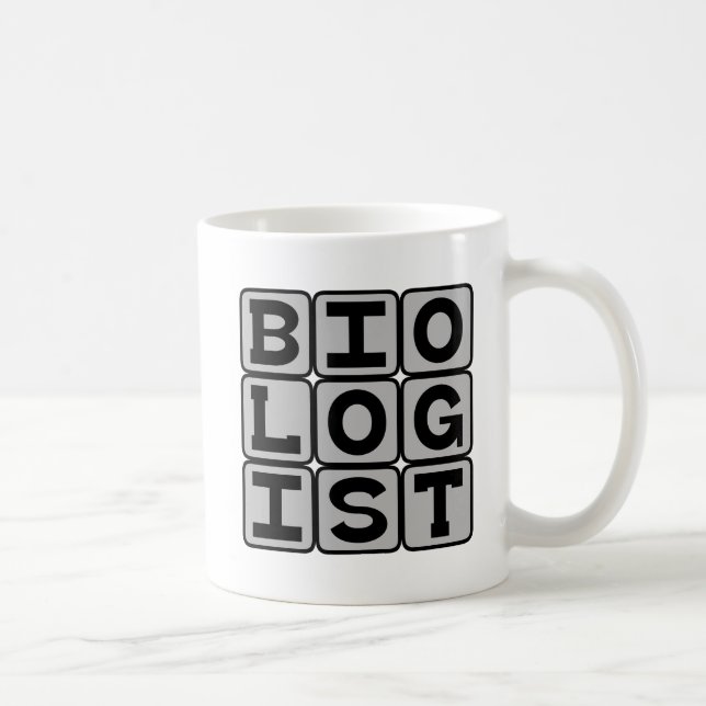 Biologe, Biowissenschaftler Tasse (Rechts)