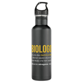 Biologe Definition Biologe Regalo Edelstahlflasche