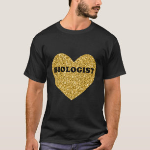 Biologe für das Herz von Frauen und Männern T-Shirt