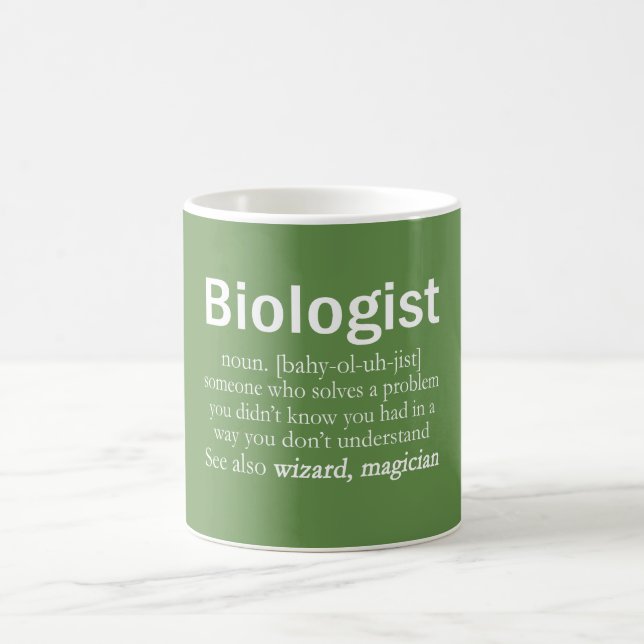 Biologe Kaffeetasse (Mittel)