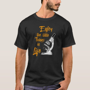 Biologe Mikroskop Labor Lustiger Biologie Wortwitz T-Shirt