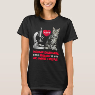 Biologe Niedlich Science Student Biology Ca T-Shirt