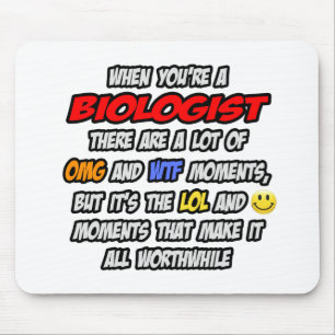 Biologe .. OMG WTF LOL Mousepad