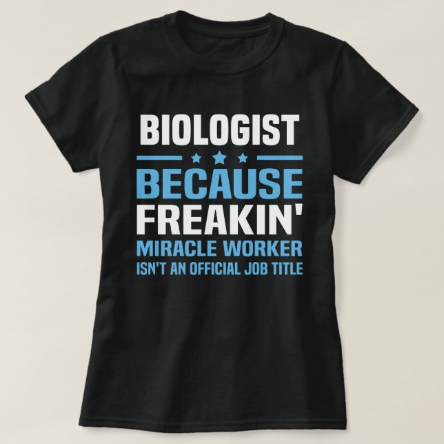 Biologe T-Shirt (Design vorne)