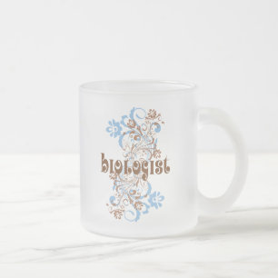 Biologen-niedliches Geschenk Mattglastasse