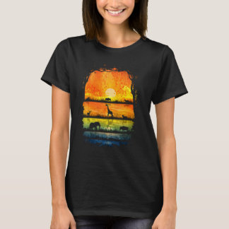 Biologie afrikanischer Savannahs Habitats Elephant T-Shirt