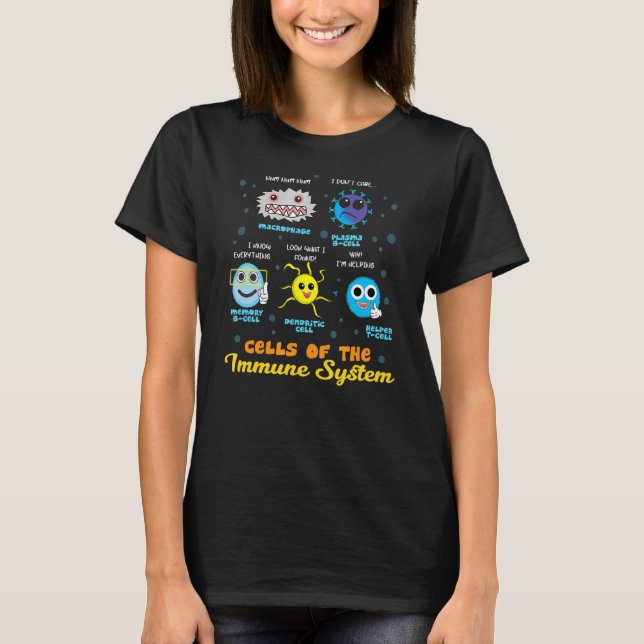 Biologie Biologe Wissenschaftler Funny Immune S T-Shirt (Vorderseite)