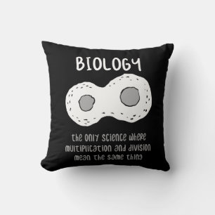 Biologie - Biologie - das einzige Geschenk der Wis Kissen