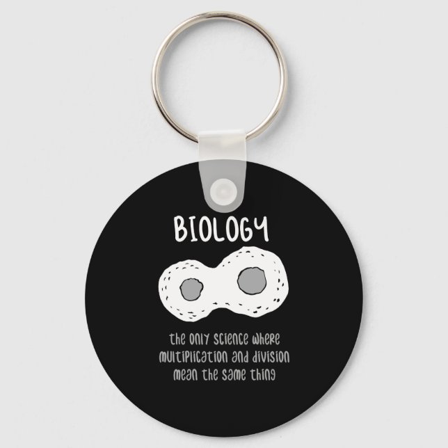 Biologie - Biologie - das einzige Geschenk der Wis Schlüsselanhänger (Vorderseite)