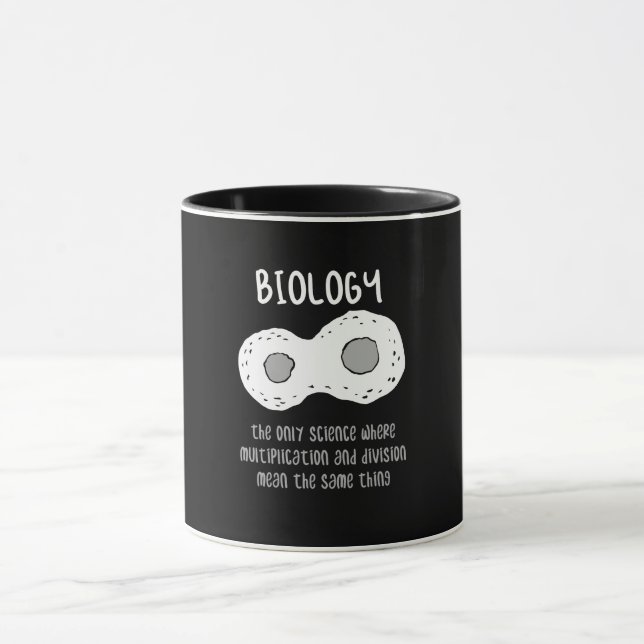 Biologie - Biologie - das einzige Geschenk der Wis Tasse (Zentrum)