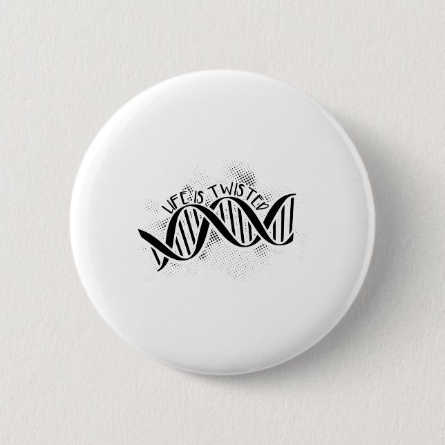 Biologie | Biologin Biologist Gift Button (Vorderseite)