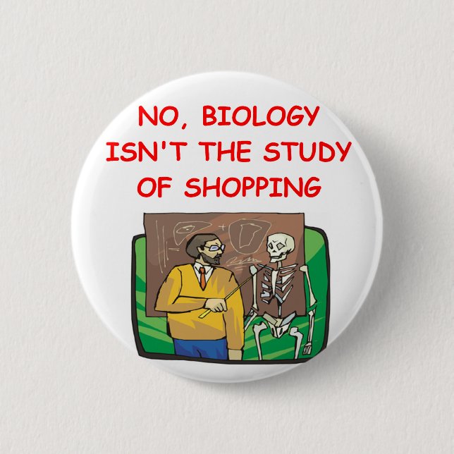 Biologie Button (Vorderseite)