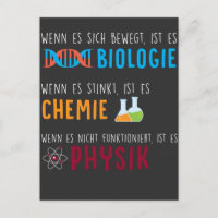 Biologie Chemie Physik Wissenschaft Spaß
