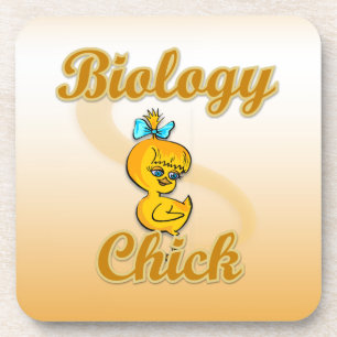 Biologie Chick Getränkeuntersetzer