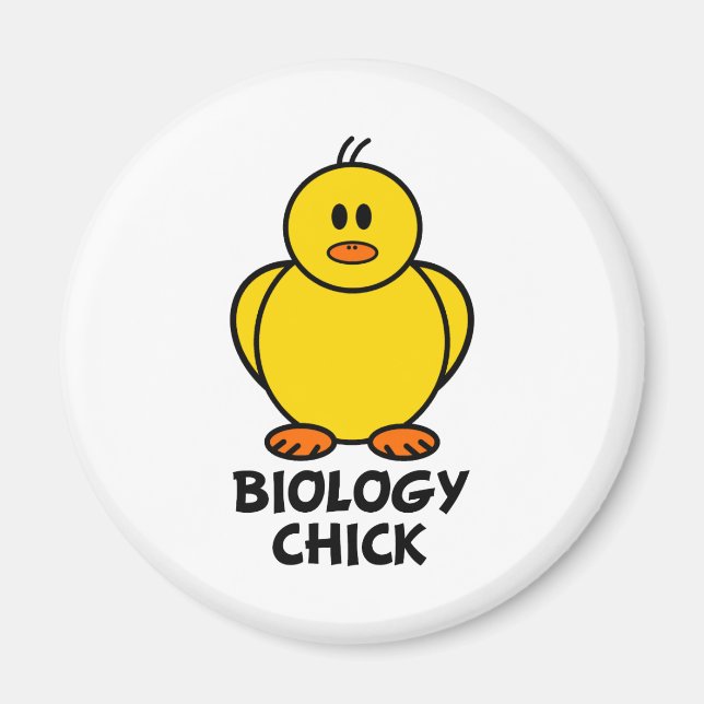 Biologie Chick Magnet (Vorne)