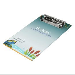Biologie-Clipboard – Lernnotizen und Labororganisa Mini Klemmbrett