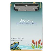 Biologie-Clipboard – Lernnotizen und Labororganisa