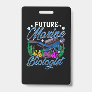 Biologie der Niedlichen und funny Future Meeresbio Ausweis