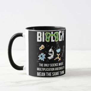 Biologie die einzige Wissenschaft, in der Multipli Tasse
