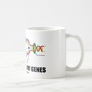 Biologie ist in meinen Genen (DNS-Reproduktion) Tasse