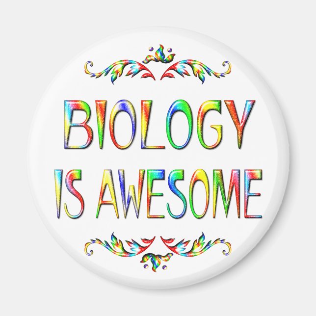 Biologie ist Phantastisch Magnet (Vorne)