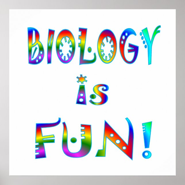 Biologie ist Spaß - Beginnend mit $ 11,80 Poster (Vorne)