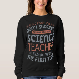 Biologie-Labrador des Wissenschafts-Tages Sweatshirt