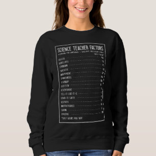 Biologie-Labrador des Wissenschafts-Tages Sweatshirt