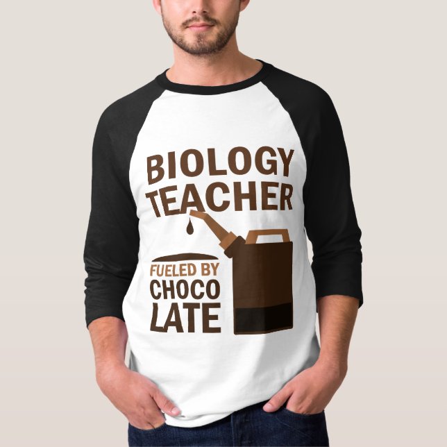 Biologie-Lehrer-Geschenk (lustig) T-Shirt (Vorderseite)