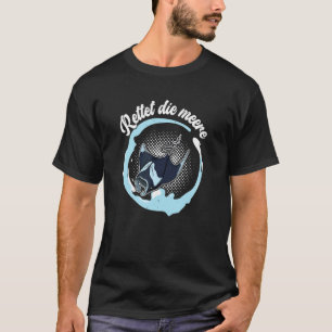 Biologie Meeresbiologe Unterwasser Fisch Meeresbod T-Shirt