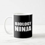 Biologie Ninja Shirt Bio Dozent Student Science Th Kaffeetasse<br><div class="desc">Biologie Ninja Shirt Bio Lehrer Student Science T-Shirt</div>