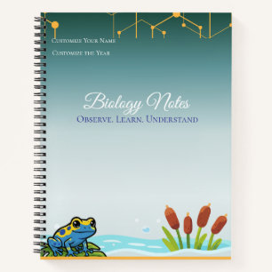 Biologie-Notizen Notizbuch