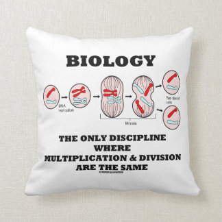 Biologie-nur Disziplin-Vermehrungs-Abteilung Kissen