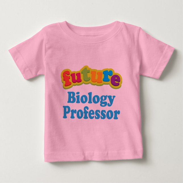 Biologie-Professor (Zukunft) für Kind Baby T-shirt (Vorderseite)