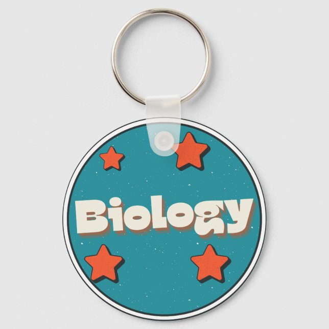 Biologie Schlüsselanhänger (Vorderseite)