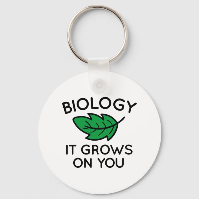 Biologie Schlüsselanhänger (Vorderseite)